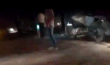 فیلمی از تصادف مرگبار جاده میناب