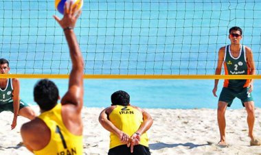 والیبال ساحلی ایران نایب قهرمان آسیا