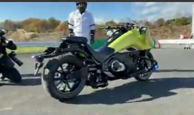 جادوی جدید سامورایی ها/ موتورسیکلتی که زمین نمی‌خورد!