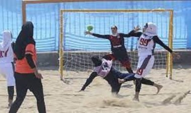 هندبال بانوان هرمزگان بر سکوی قهرمانی کشور