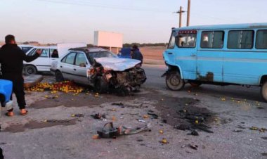 تصادف زنجیره‌ای  و  مرگبار