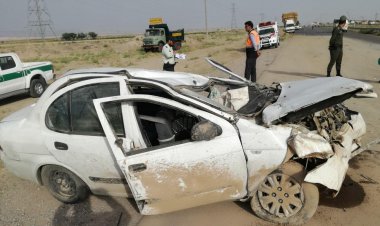 تصادف در جاده مهر-شیراز سه کشته داشت