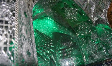 ساخت ماکت مینیاتوری حرم امام حسین (ع) در شیراز