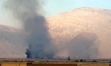 آتش در تالاب میانگران ایذه