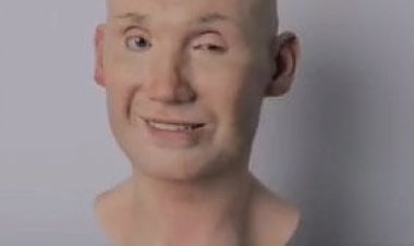 ببینید | شباهت بی‌نظیر و ترسناک سر رباتیک به انسان