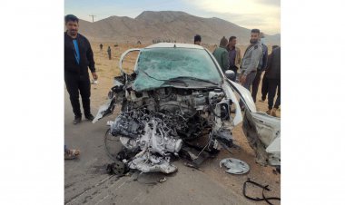 مرگ 2 نفر در جاده خرامه - شیراز