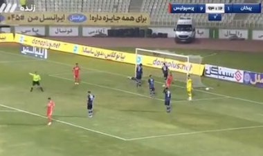 گل سوم پرسپولیس به پیکان