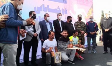 دوی جذاب در خیابانهای شیراز