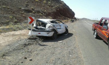 یک کشته در جاده فسا - جهرم