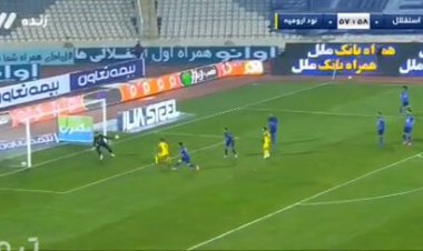 گل اول نود ارومیه به استقلال