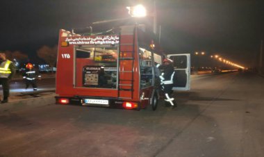 مرگ یک جوان در تصادف رانندگی شیراز