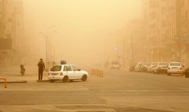 گرد و غبار در هندیجان به ۶۳ برابر حد مجاز رسید