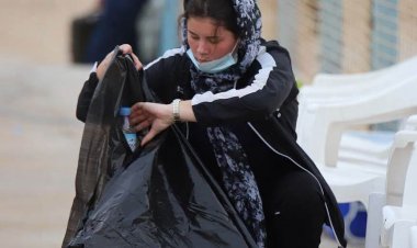 حرکت ارزشمند زن بلاروسی در بوشهر