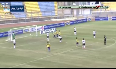 گل اول نفت مسجدسلیمان به فجرسپاسی توسط محمد بلبلی