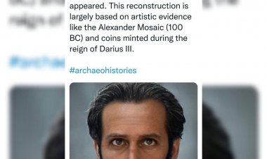 چهره داریوش سوم، پادشاه هخامنشی بازسازی شد