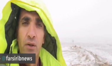 بارش اولین برف زمستانی در کامفیروز