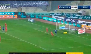 گل تماشایی استقلال به فولاد خوزستان