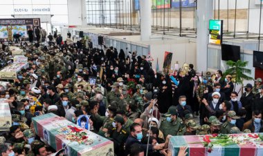 استقبال باشکوه از ۹ شهید  دفاع مقدس