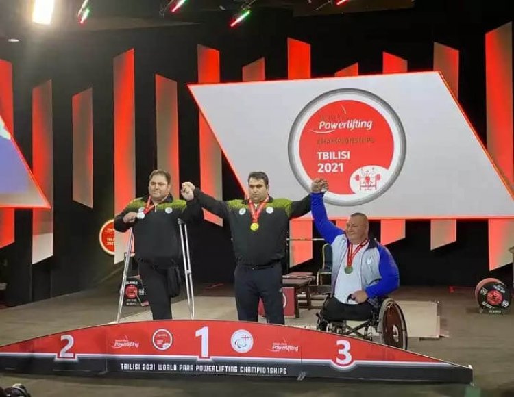 قهرمانی ورزشکار خوزستان  در پاراوزنه برداری جهان