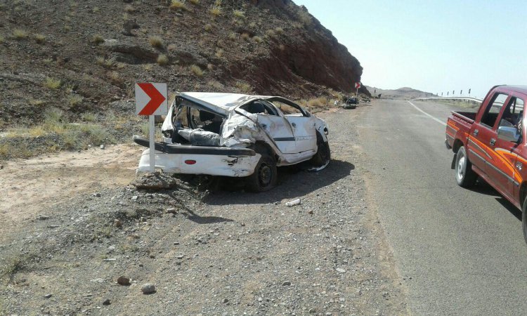 یک کشته در جاده فسا - جهرم