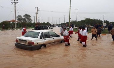 فوت دو نفر در پی وقوع سیل در فارس