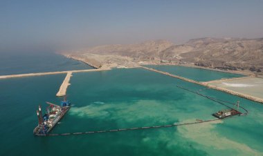 آب دریا به شهرستان پارسیان می‌رسد