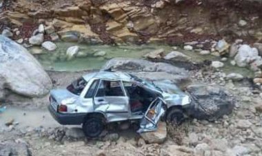 سقوط مرگبار پراید به دره