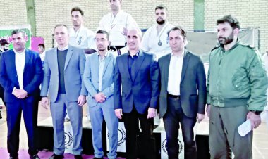 سرگرد‌‌ عبد‌‌ا... نیکبختی قهرمان کاراته ارتش ایران شد‌‌