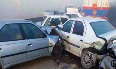 ضرب‌الاجل وزیر صمت برای بررسی دقیق علل تصادف زنجیره‌ای بهبهان