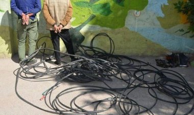 کابل‌های برق و لامپ‌های جاده‌ای به سرقت می‌رود