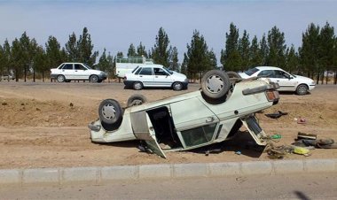 ۴ مصدوم حاصل واژگونی خودرو در جاده لالی - دزفول