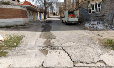 واقعی است تعجب نکنید! اینجا خیابان‌های یاسوج است...+تصاویر