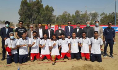 هرمزگان قهرمان مسابقه های کبدی ساحلی کارگران کشور شد