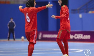 قهرمانی بانوان فوتسالیست ایران در تورنمنت کافا