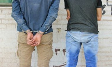 سارقان پایه‌های برق در آبادان دستگیر شدند