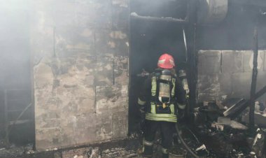 حریق در یک سفره خانه سنتی در شیراز