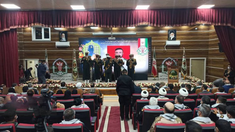 یادواره ۶۰۸ شهید نظم و امنیت خوزستان در خرمشهر برگزار شد