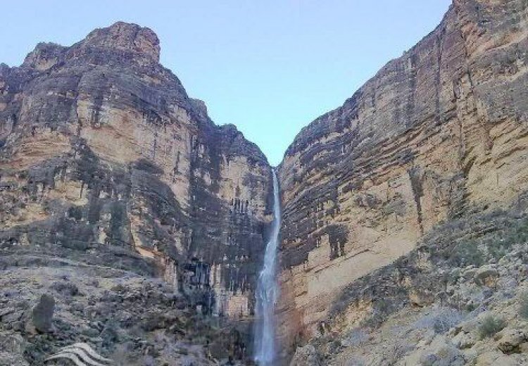 جان گرفتن بزرگترین آبشار فصلی خاورمیانه در «نی‌ریز»