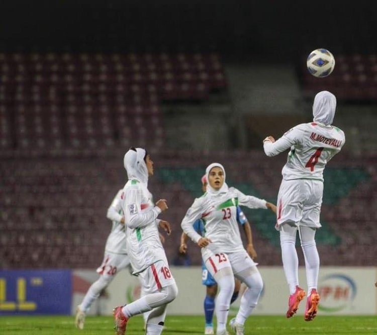 تک امتیاز تاریخی زنان فوتبالیست  ایران