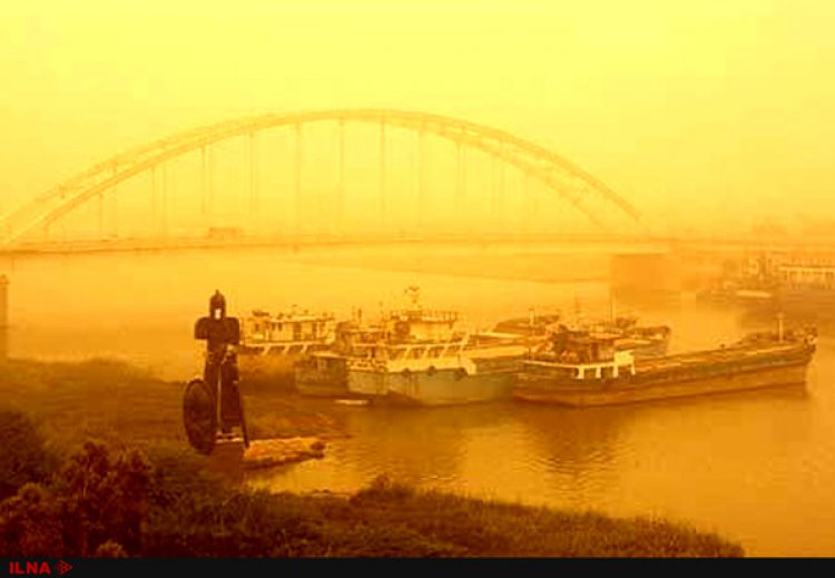 هوای پنج شهر خوزستان در وضعیت خطرناک آلودگی