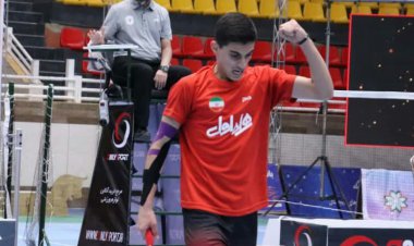 جدال بین المللی بدمينتون بازان جوان در شيراز