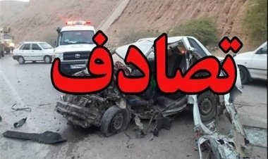 واژگونی خودرو  در سپیدان