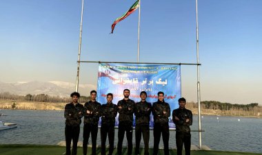 پسران قایق ران فارس در اردوی تیم ملی