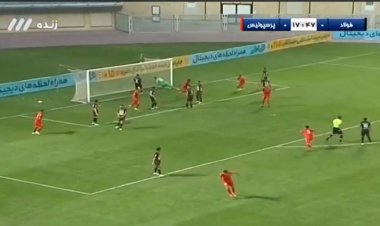 گل اول فولاد به پرسپولیس