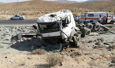 تصادف مرگبار در جاده  داراب - بندرعباس