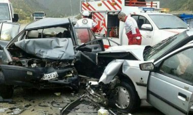 جان باختن ۶۵۹ نفر در حوادث رانندگی خوزستان و افزایش ۷/۳ درصد تلفات جاده‌ای