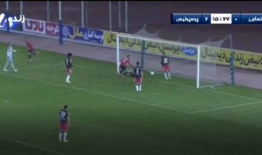 گل دوم پرسپولیس به نساجی