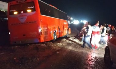 واژگونی اتوبوس در محور میناب_بندرعباس
