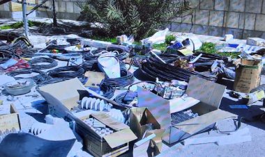 دستبند قانون بر دستان سارق اموال شرکت برق