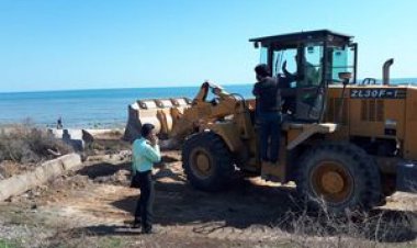 آزادسازی ۳ هکتار از نوار ساحلی این بندر